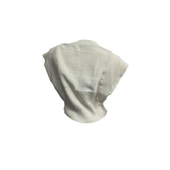 Iro 'Guarida' White Strong Shoulder Sweater Size S - Picture 2 of 4